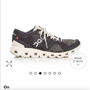 On Cloud Cloud x (black/pearl) Sneakers